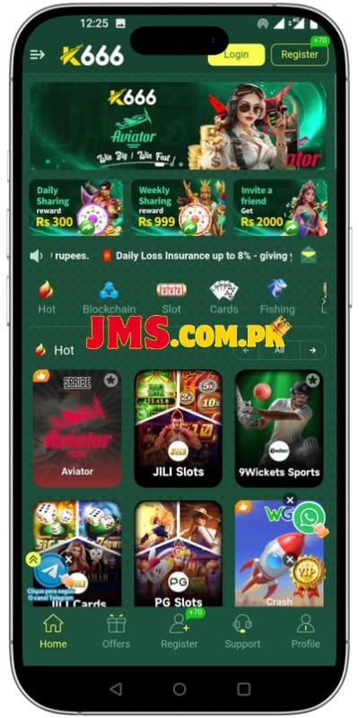 K666 earning platform